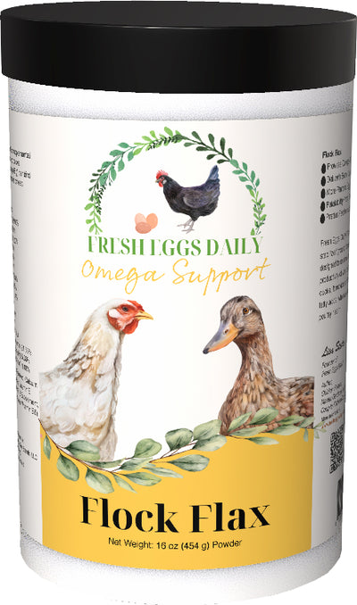 Fresh Eggs Flock Flax Omega Support, 1 lb - Supplements