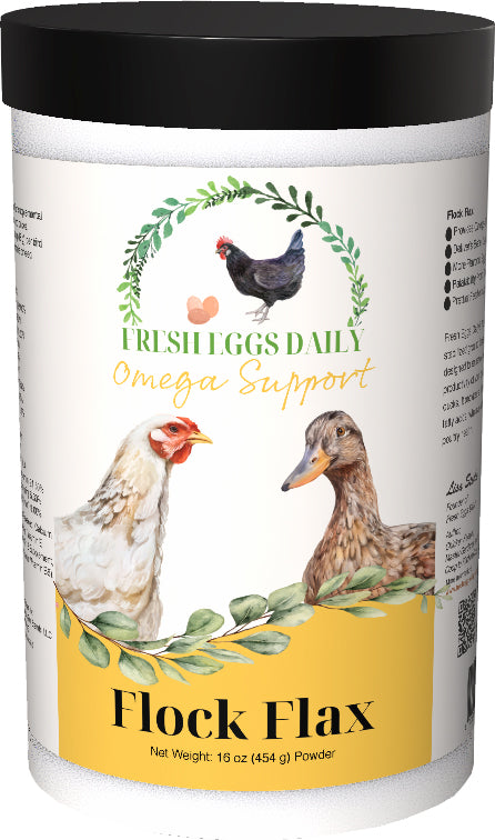 Fresh Eggs Flock Flax Omega Support, 1 lb - Supplements