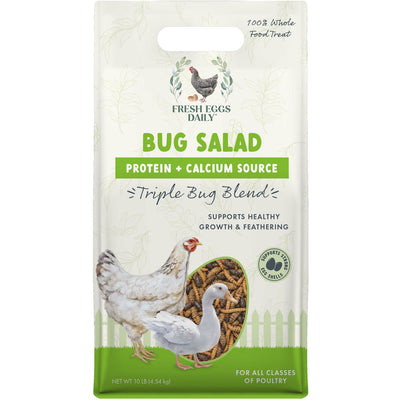 Fresh Eggs Daily Triple Bug Poultry Treat, 10 lb - Nutritional Feed