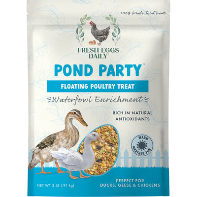 Fresh Eggs Daily Pond Party Waterfowl Treat, 2 lb - Treats