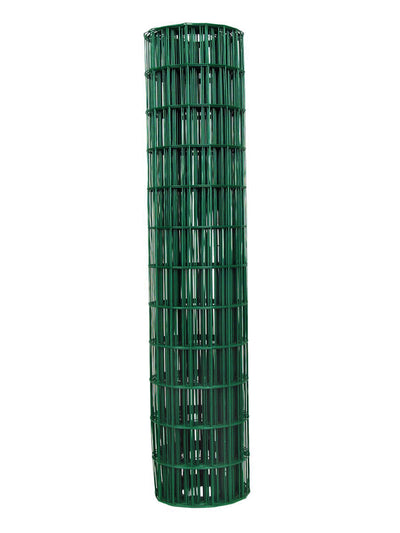 Garden Zone Heavy Duty Mesh PVC Fence 14 Gauge, Green, 2x4x60 in x 50 ft - Garden Fence