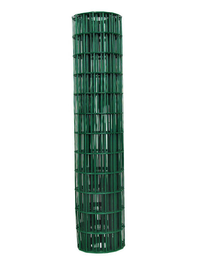 Garden Zone Heavy Duty Mesh PVC Fence 14 Gauge, Green, 2x4x72 in x 50 ft - Garden Fence