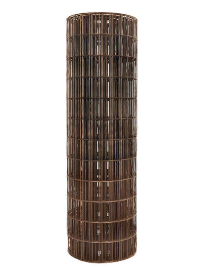 Garden Zone Heavy Duty Mesh PVC Fence 14 Gauge, Black, 2x4x48 in x 100 ft - Garden Fence