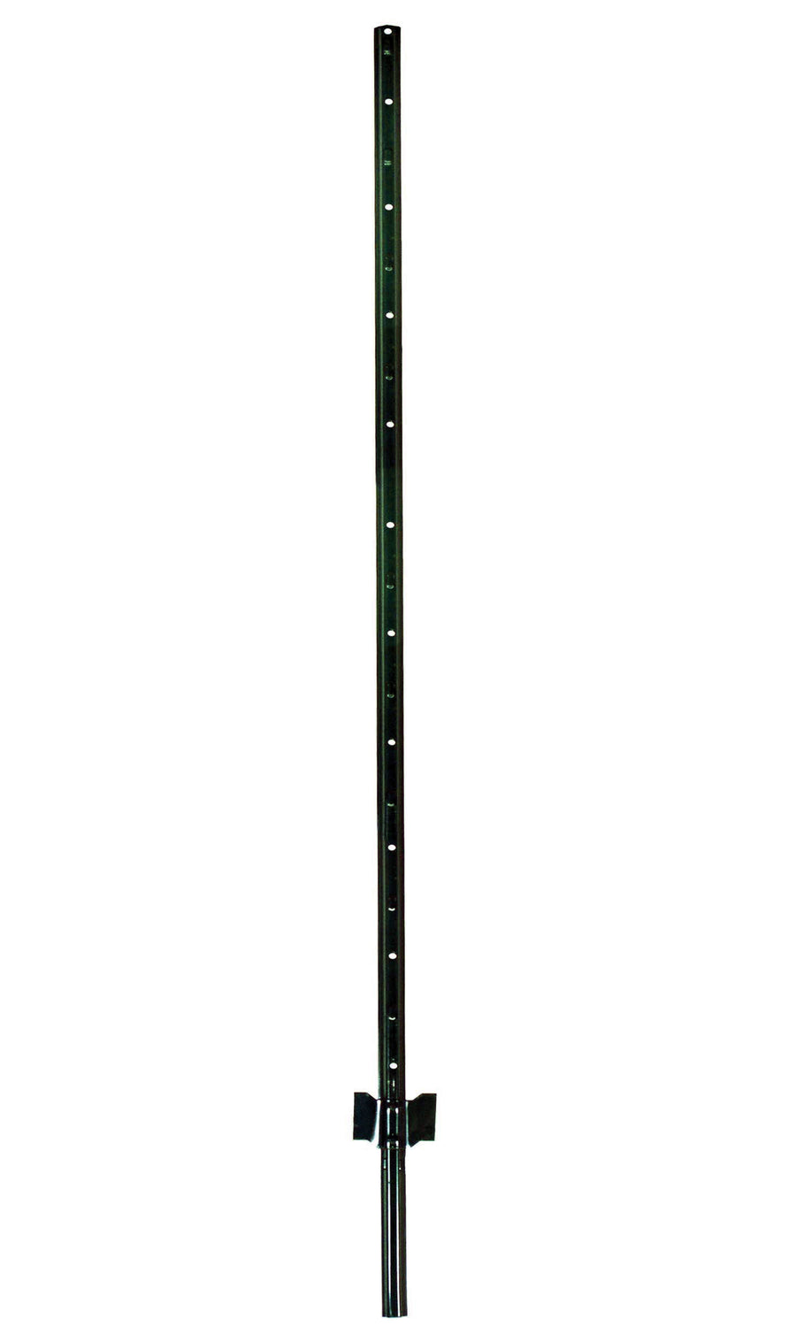 Garden Zone Light Duty Fence Post, Green, 6 ft - U Post Metal