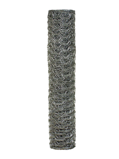 Garden Zone Galvanized Hex Netting, 1x24 in x 25 ft - Hex Netting 1 Inch