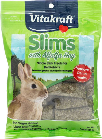 Vitakraft Slims Treats, Alfalfa, 1.76 oz - Edibles