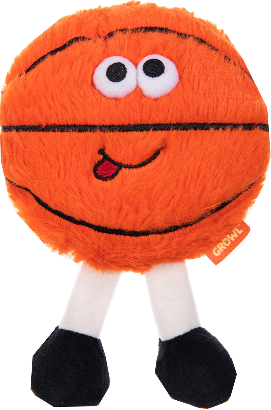 Growl Ball Starz Basketball, Orange, 8 in - Plush