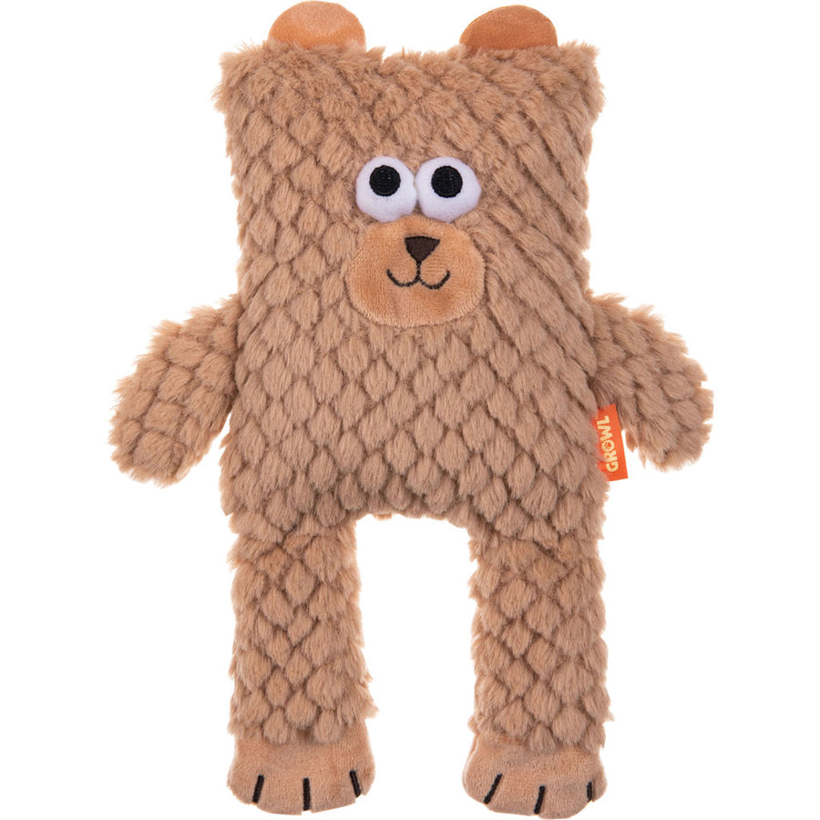 Growl Block Heads Bear, Brown, 10 in - Plush
