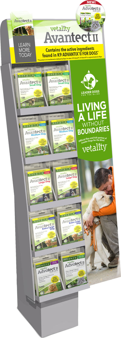 Vetality Avantect II & Advotect II, 30 ct - Displays