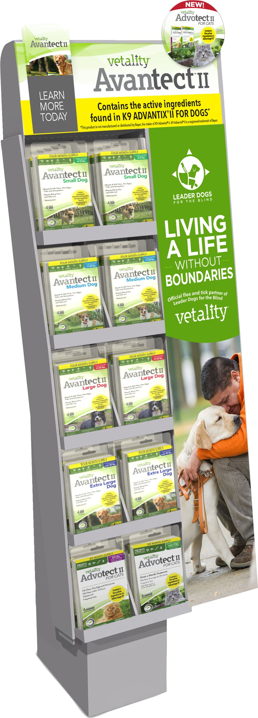 Vetality Avantect II & Advotect II, 30 ct - Displays
