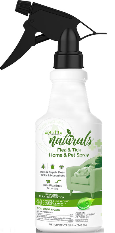 Vetality Naturals Flea & Tick Home Spray - Sprays