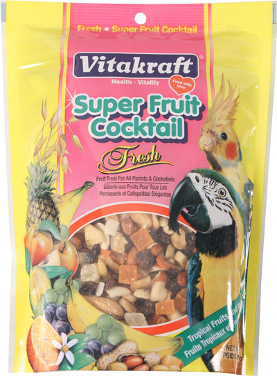 Vitakraft Super Fruit Cocktail Bird Treats, 20 oz - Edibles