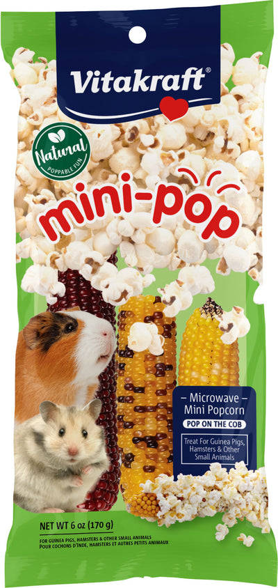 Vitakraft Mini Pop Small Animal Treats, 6 oz-4 pk - Edibles
