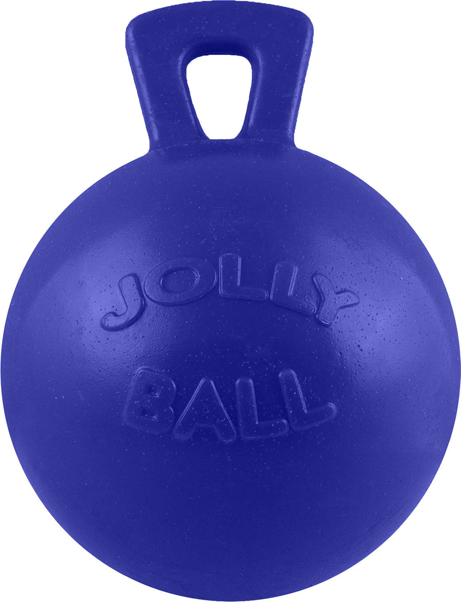 Horsemen's Pride Jolly Ball, Blue, 10 in - Toys & Play