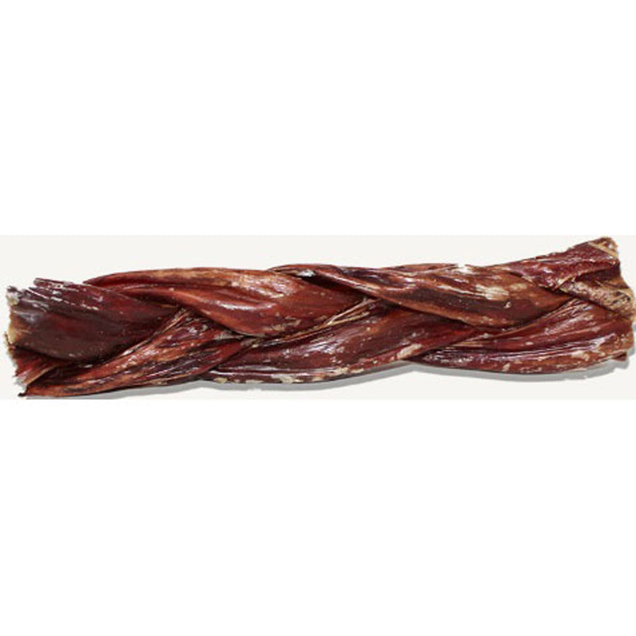 Home Range Beef Esophagus Chomper Braid, 5-6 in - Rawhide/ Body Parts
