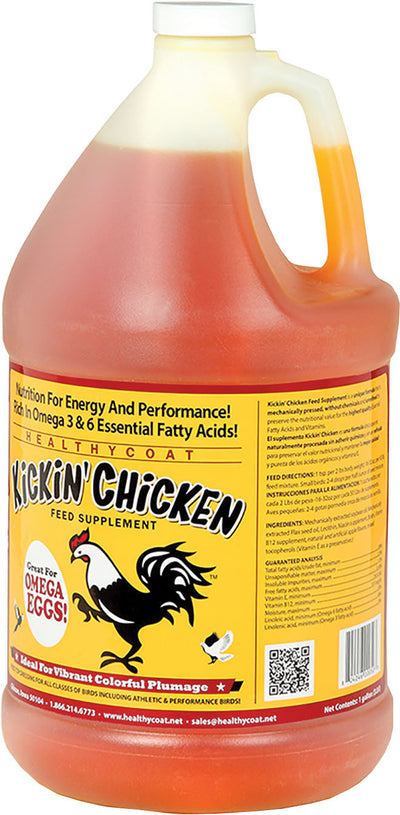 Healthycoat Kickin' Chicken Food Supplement, 1 gal - Liquid Supplements