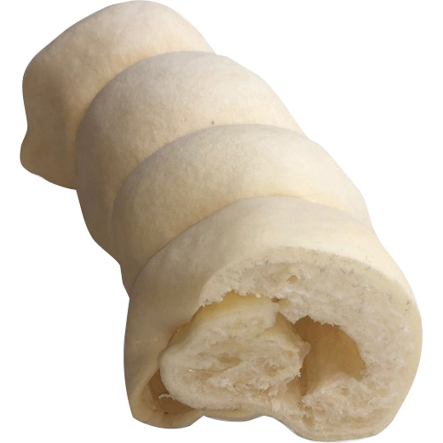 Home Range Cheeky Roll, 6 in - Rawhide/ Body Parts