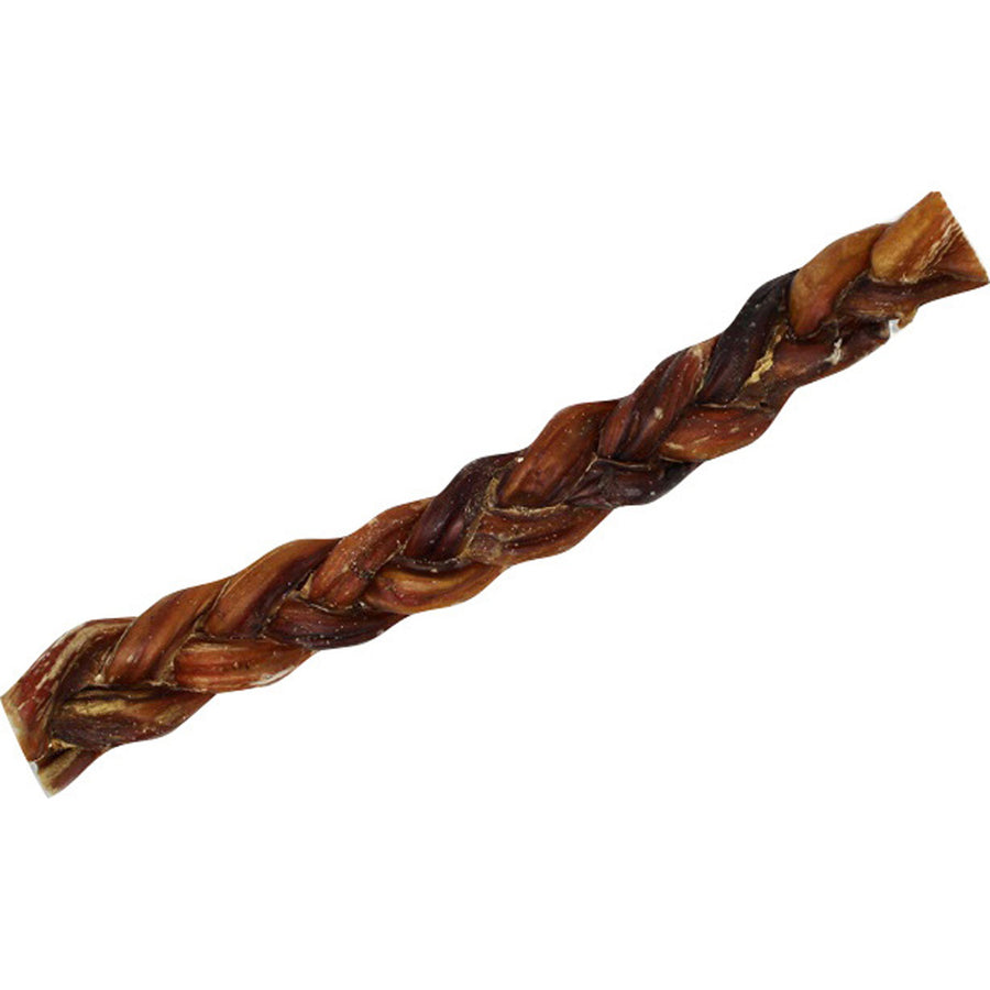 Home Range Regular Bully Braid, 12 in - Rawhide/ Body Parts