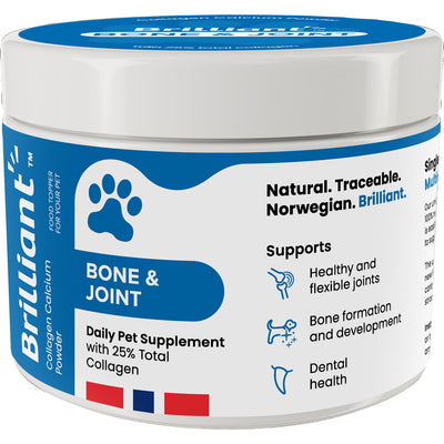 Brilliant Daily Pet Supplement Bone & Joint, 300 g - Supplements