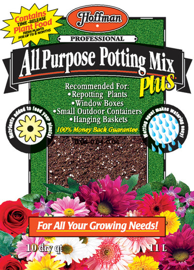 Hoffman All Purpose Potting Mix Plus, 10 qt - Potting Soils & Mulches