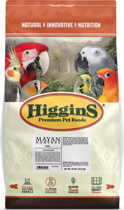 Higgins Mayan Harvest Tikal Blend, 20 lb - Parrot