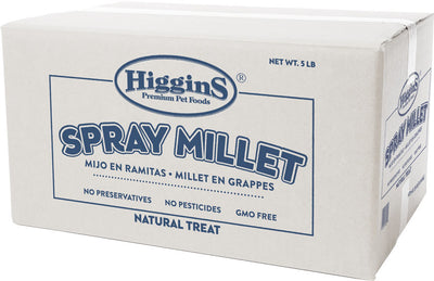 Higgins Spray Millet Natural Avian Treat, 5 lb
