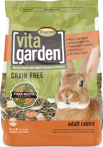 Higgins Vita Garden Natural Blend Adult Rabbit, 4 lb