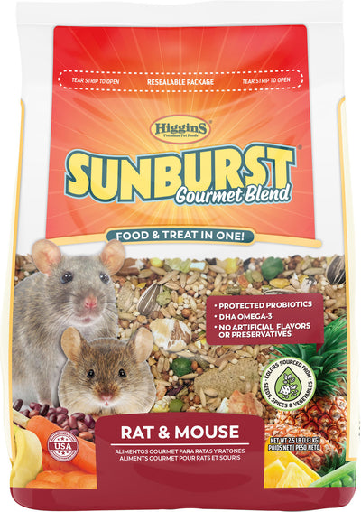 Higgins Sunburst Gourmet Blend Rat & Mouse, 2.5 lb