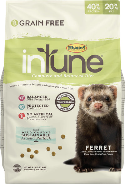 Higgins Intune Complete Diet Ferret, 4 lb