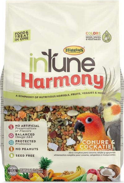 Higgins Intune Harmony Conure & Cockatiel, 2 lb