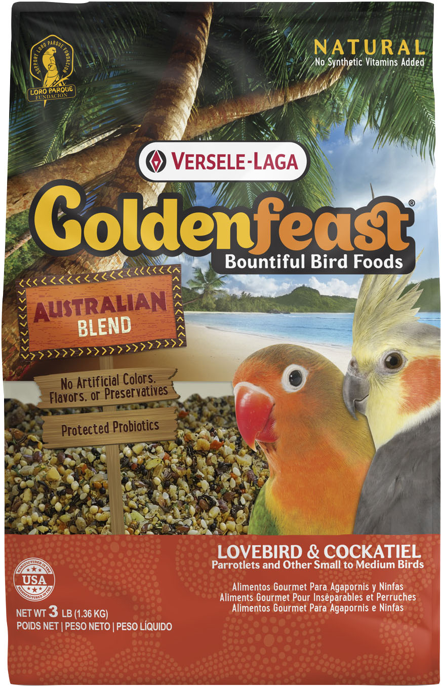 Goldenfeast Australian Blend, 3 lb - Cockatiel