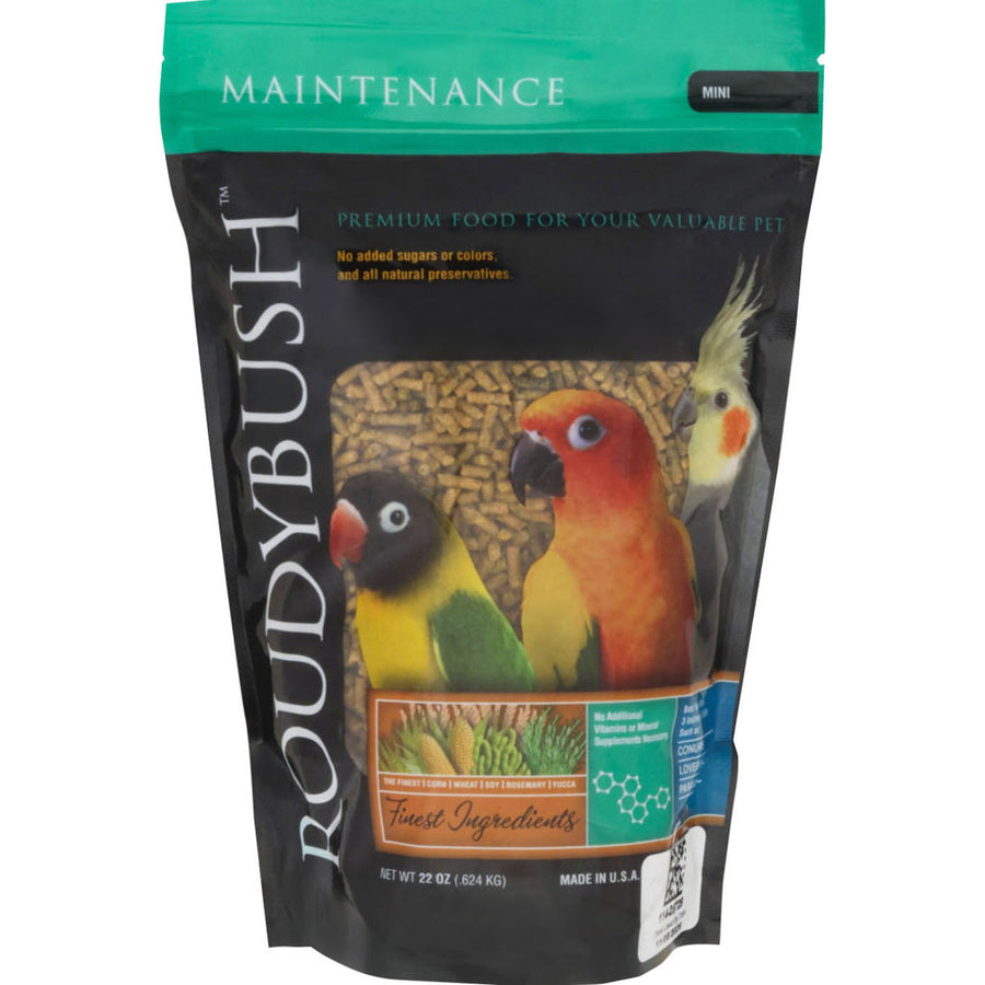Roudybush Daily Maintenance Bird Food, Mini, 22 oz - Parakeet