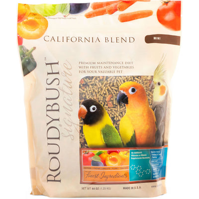 Roudybush California Blend Bird Food, Mini, 44 oz - Parrot