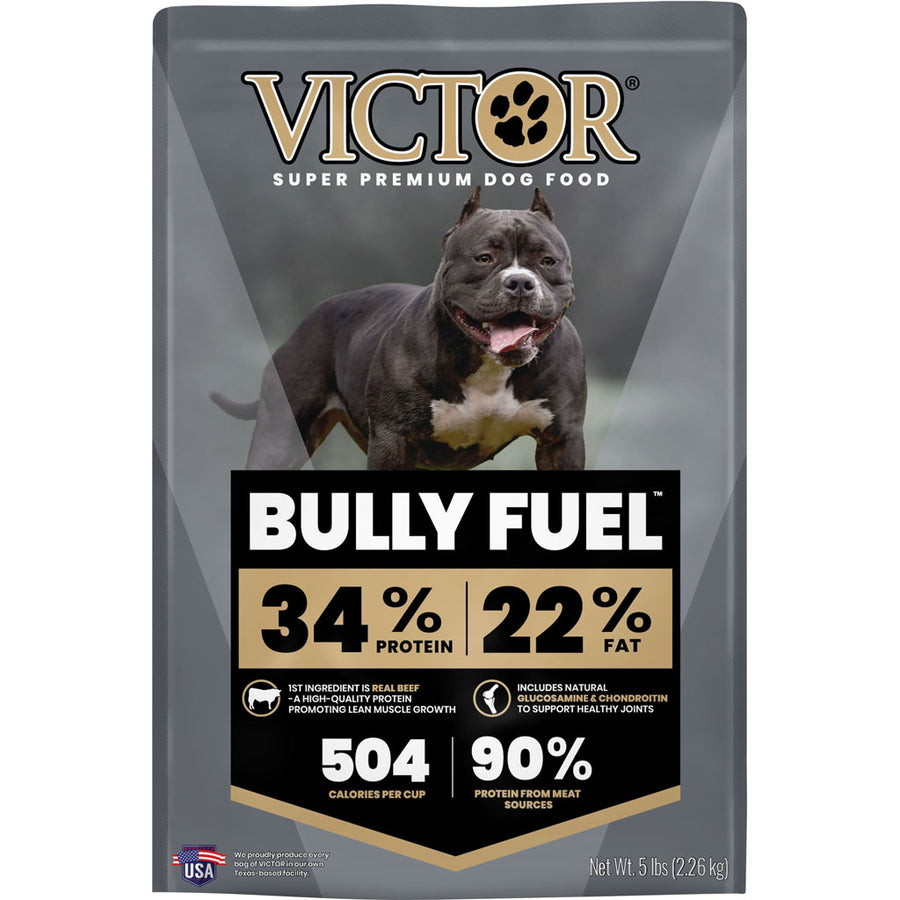 Victor Bully Fuel Dog Fuel, Beef, 5 lb - Dry