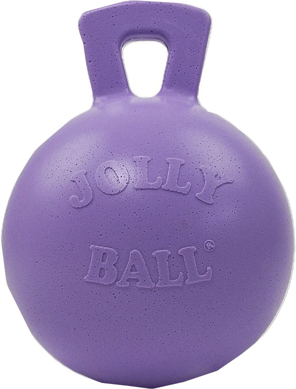 Jolly Pets Tug-N-Toss Ball, Light Purple, sm-4.5 in - Rubber