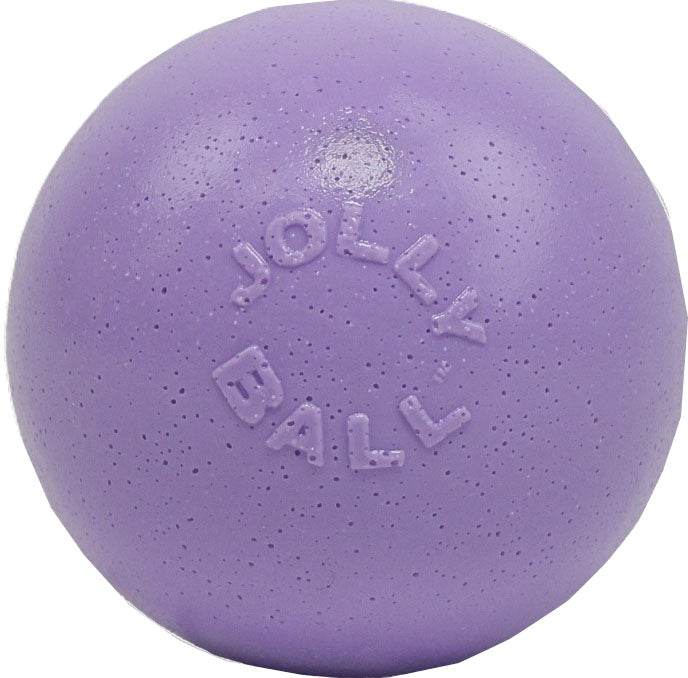 Jolly Pets Bounce-N-Play Ball, Light Purple, lg-8 in - Rubber