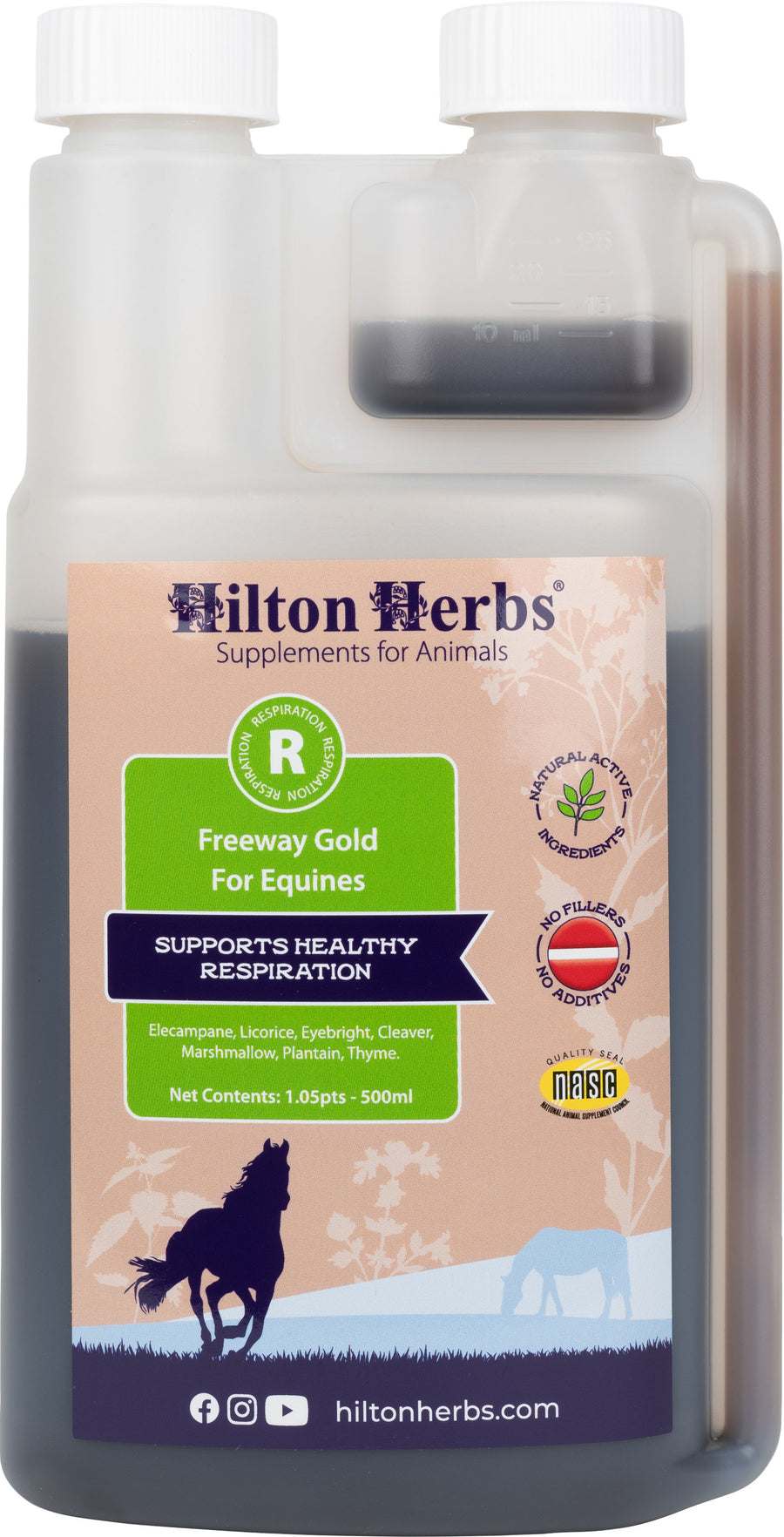 Hilton Herbs Freeway Gold for Respiration, 1.05 pt - Respiratory