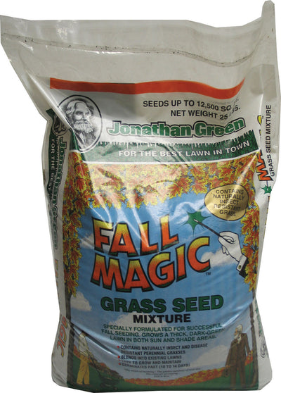 Jonathan Green Fall Magic Grass Seed Mixture, 12500 sq ft-25 lb - Grass Seed Specialty