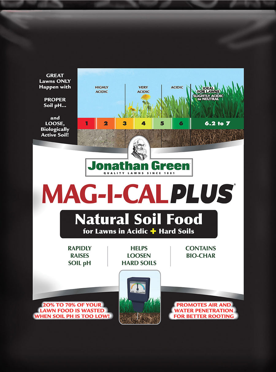 Jonathan Green Mag-I-Cal Plus Natural Soil Food for Acidic Soils, 15000 sq ft - Granular Fertilizer