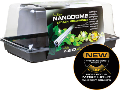 Sunblaster Nanodome LED Mini Greenhouse - Seed Starting Supplies
