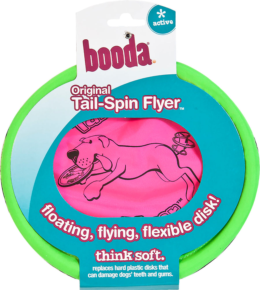 Booda Tail-Spin Flyer, 10 in - Frisbees