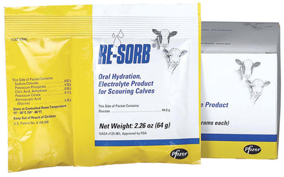 Zoetis Resorb Packets, 64 gm - Scour Treatments