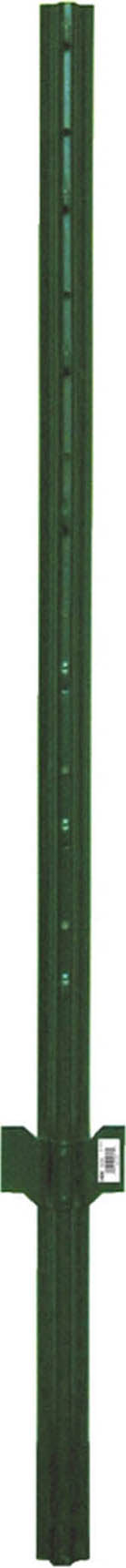 Yard Gard U-Channel Fence Post Heavy Duty Vinyl Coated, Green, 5 ft - T Post Metal