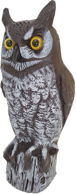 Dalen Great Horned Owl - Natural Enemy Scarecrow, 16 in - Repellents