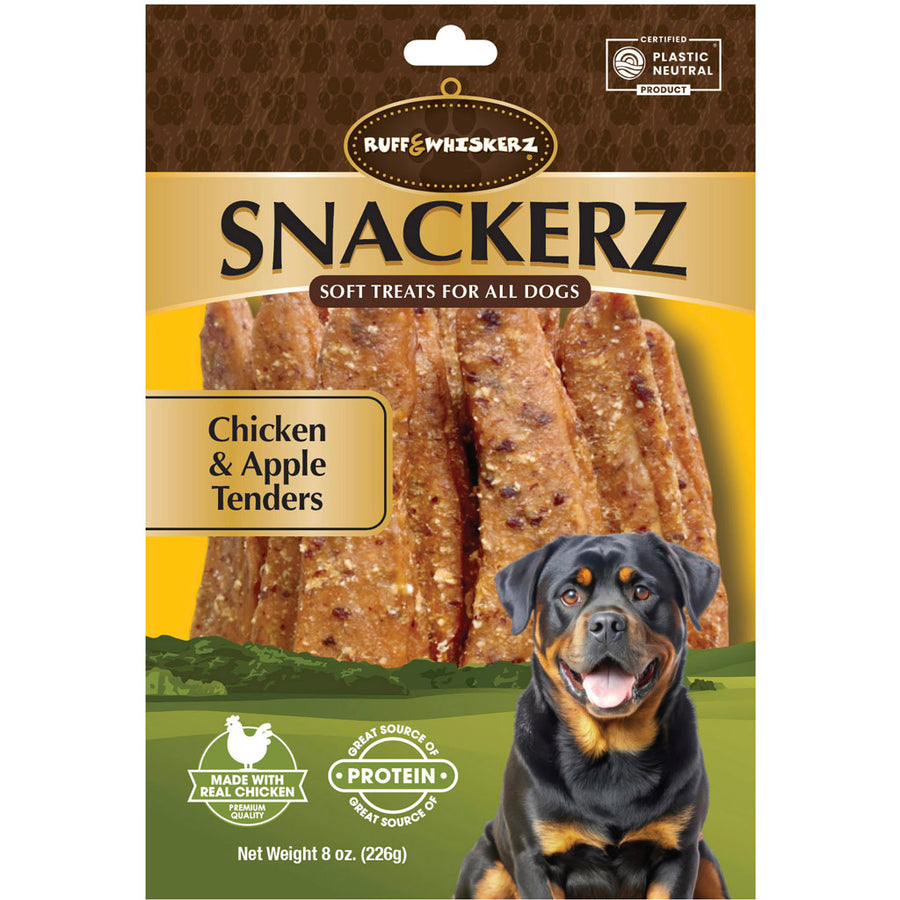 Ruff & Whiskerz Tenders Dog Treats, Chicken, 8 oz - Long Lasting Chews