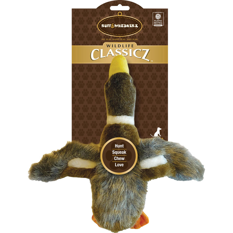 Ruff & Whiskerz Classicz Birds Plush Dog Toy, Assorted