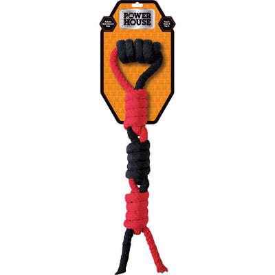 Power House Rope Tug with Handle Dog Toy