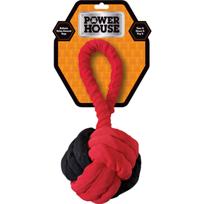Power House Monkey Fist Knotted Dog Toy - Rope
