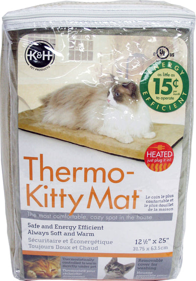 K&h Thermo Kitty Mat, Assorted - Heated