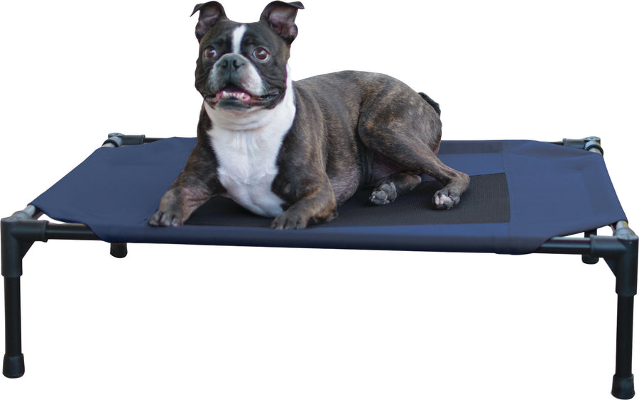 K&h Creative Solutions Elevated Pet Bed, Blue, md-25inx32 in - Beds